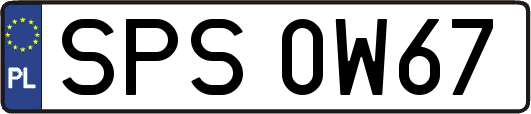 SPS0W67