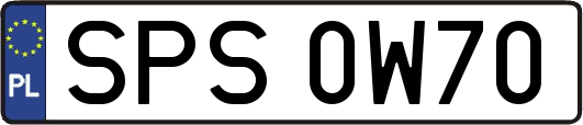 SPS0W70