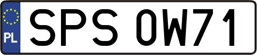 SPS0W71