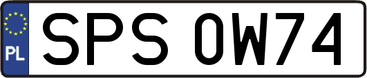 SPS0W74