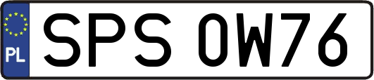SPS0W76