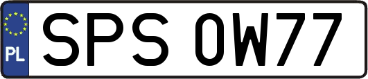 SPS0W77