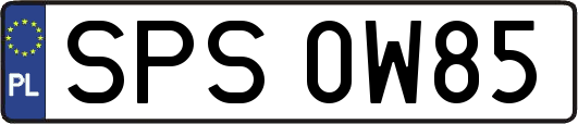 SPS0W85
