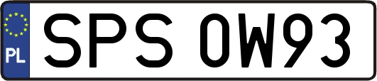 SPS0W93
