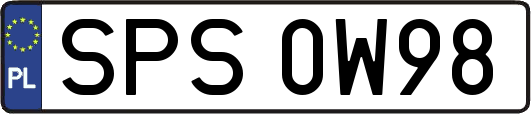 SPS0W98
