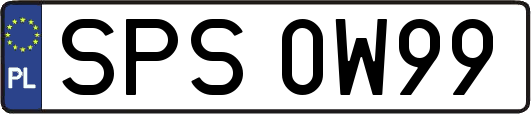 SPS0W99