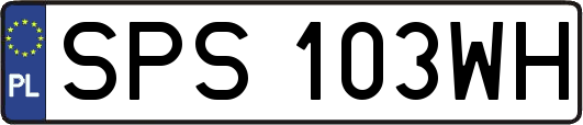 SPS103WH