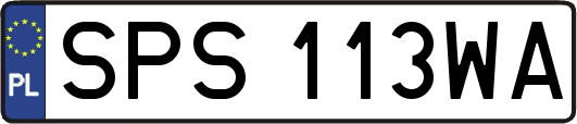 SPS113WA