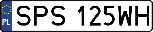 SPS125WH