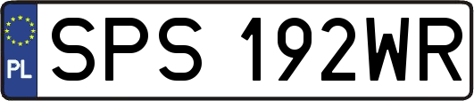 SPS192WR