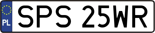 SPS25WR