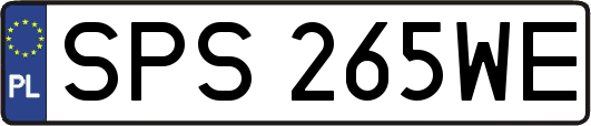 SPS265WE
