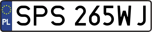 SPS265WJ