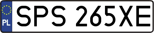 SPS265XE