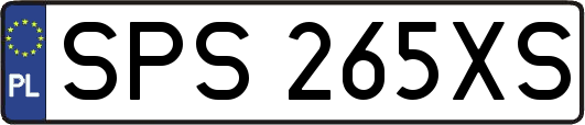 SPS265XS