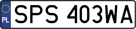 SPS403WA