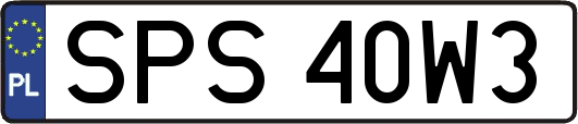 SPS40W3