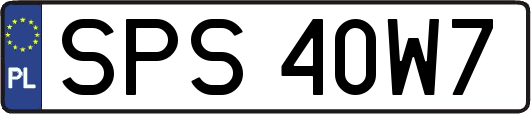 SPS40W7