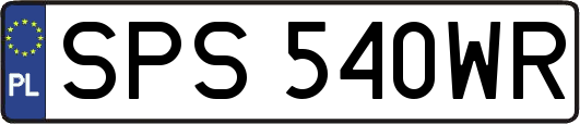 SPS540WR