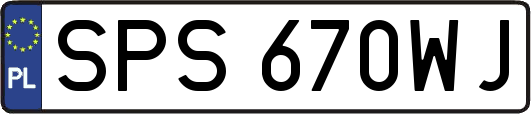 SPS670WJ