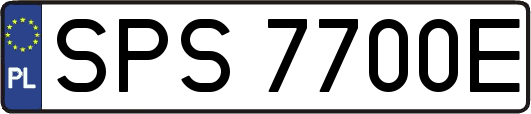 SPS7700E