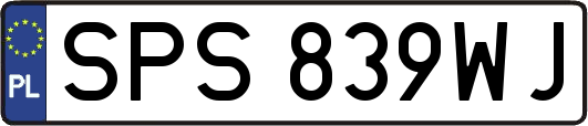 SPS839WJ