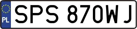 SPS870WJ