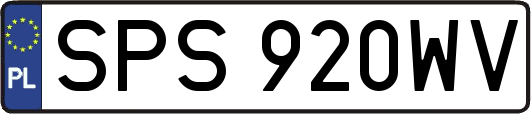 SPS920WV