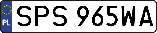SPS965WA