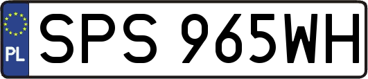 SPS965WH