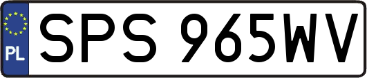 SPS965WV
