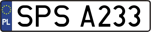 SPSA233