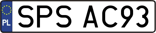 SPSAC93