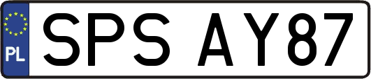 SPSAY87