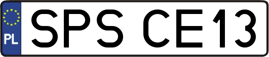 SPSCE13