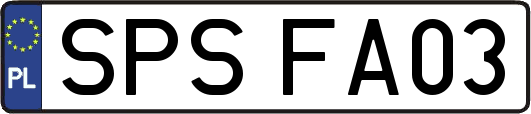 SPSFA03