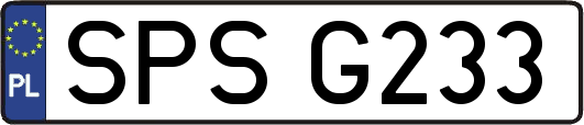 SPSG233