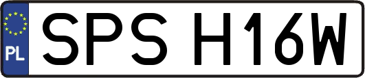 SPSH16W