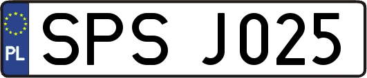 SPSJ025