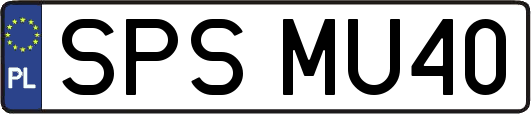SPSMU40