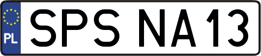 SPSNA13