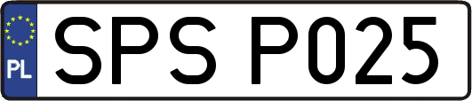 SPSP025