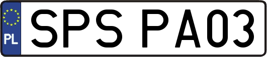 SPSPA03