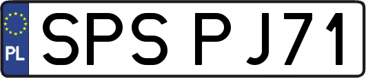 SPSPJ71