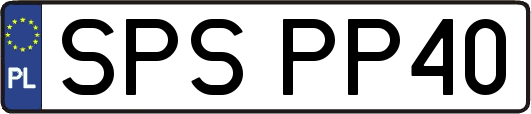 SPSPP40