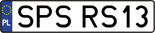 SPSRS13
