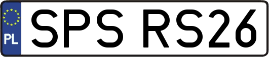SPSRS26