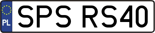 SPSRS40