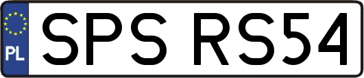 SPSRS54