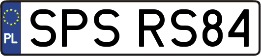 SPSRS84